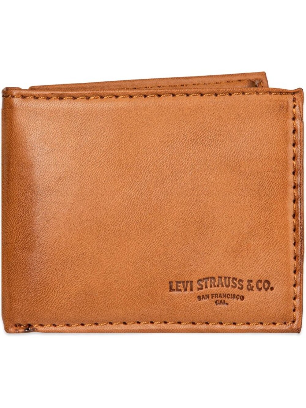 Men's Turlock Tan Window And Credit Includes Id Sleek And Slim Trifold Wallet